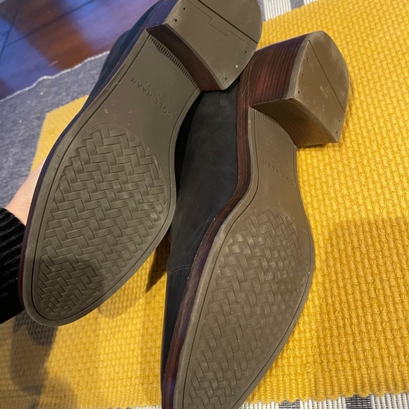 Cole Haan Winnie Grand Bootie Waterproof Cap Back/Rear-zip Ankle Boots - Picture 8 of 10